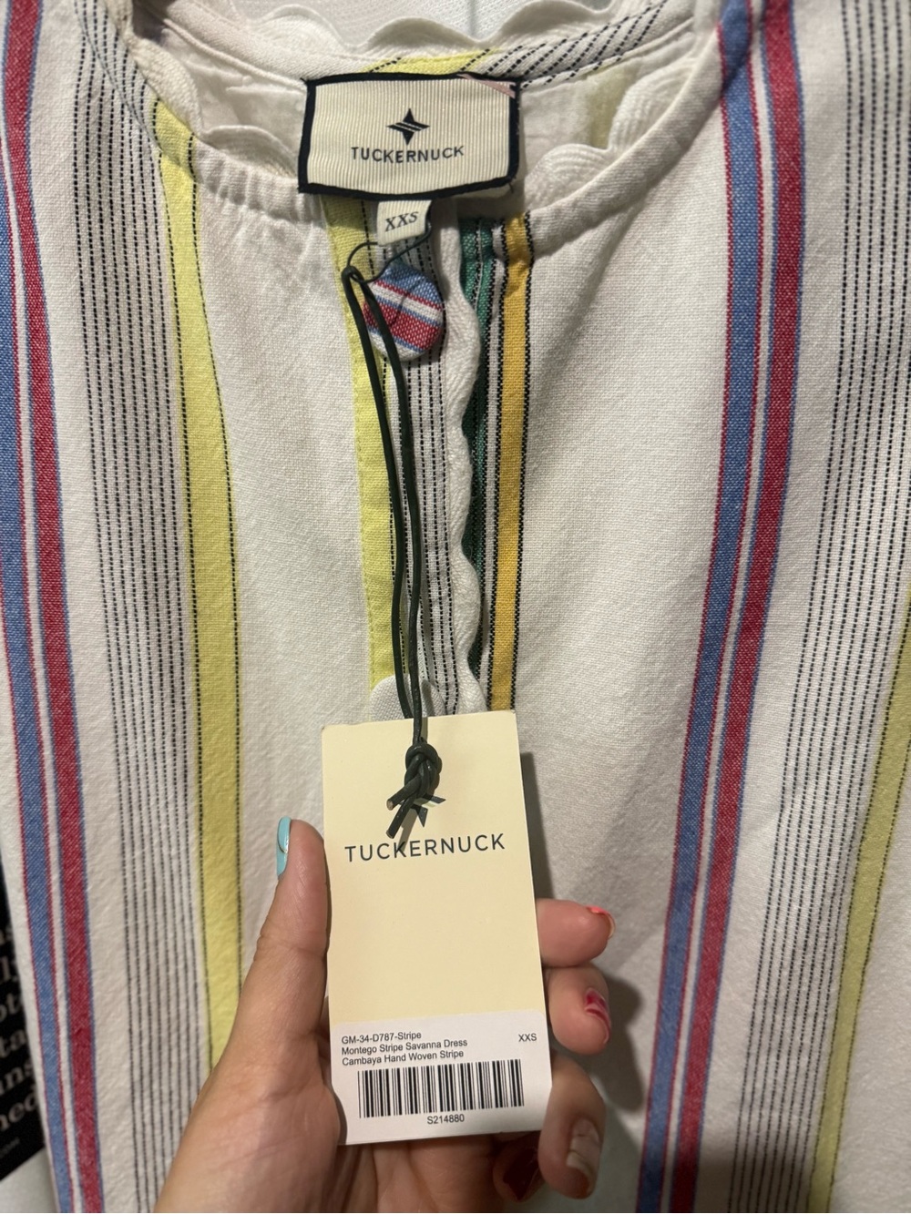 Tuckernuck Isla Stripe Savanna Dress - Picture 6 of 9